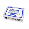 Control unit with touchscreen, function keys and status LEDs