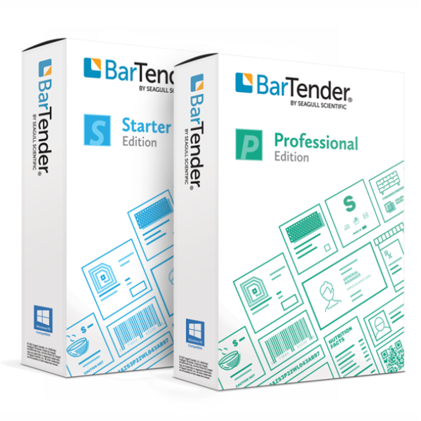 BarTender programinė įranga