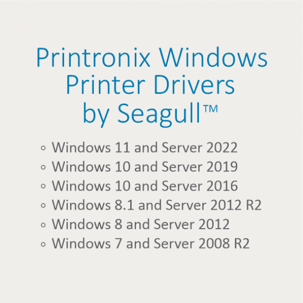 PRINTRONIX Printer Drivers